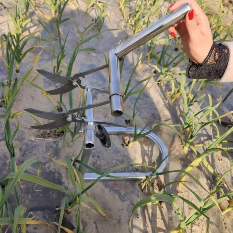 五羊一郎两头双刀大蒜剪子双头剪剪蒜铡家用手动多双头剪剪蒜头神器剪