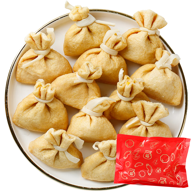 338 鱼籽海鲜福袋200g/包8个 火锅丸子关东煮麻辣烫食材 聚餐海鲜