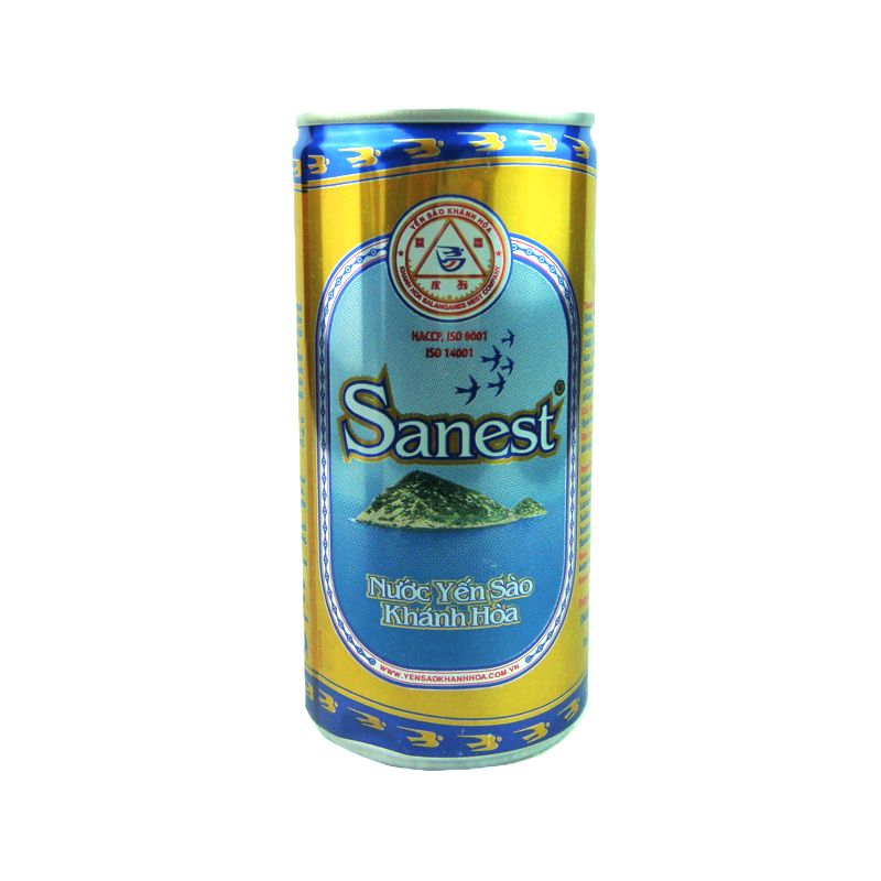 食芳溢原装越南庆和冰糖燕窝汁饮料190ml/低芽庄特产整箱 金罐(常规型