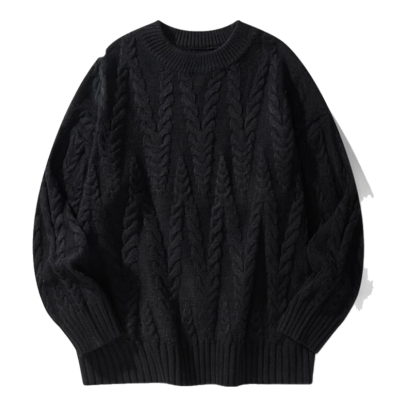 ���ڲ���������ɭ��������֯����ʿ�ﶬ��Բ����ͷë�¿����������� ��ɫ 2XL 