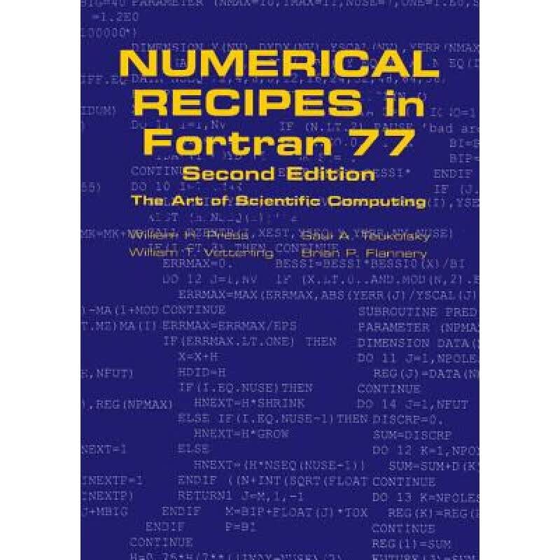 【4周达】Numerical Recipes in FORTRAN 77: Volume 1, Volume 1 of Fortran Numerical Recipes: The Art of...高性价比高么？