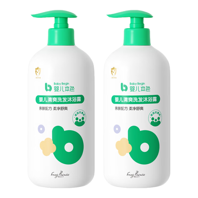 ��������Ӥ����ɫ��ͯ��ԡ¶ϴ��ˮ����һ ѧ������0-12��ϴͷ����ԡ�� ��ϴ�����һ��1000ml*2ƿ 29.9Ԫ