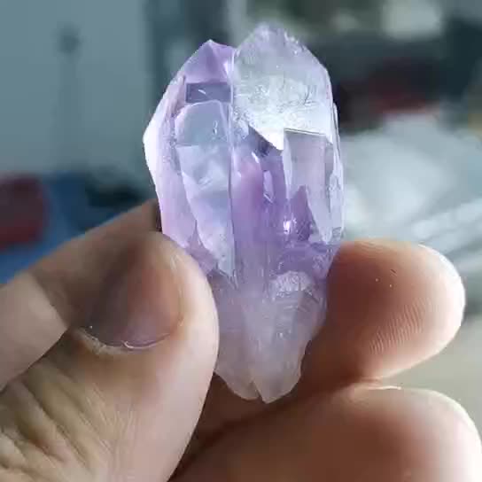 尼卡巴西紫水晶原石頭晶體好原石原礦標(biāo)碎石紫水晶礦石教學(xué)擺件 優(yōu)質(zhì)巴西紫水晶原石4-5cm 10克