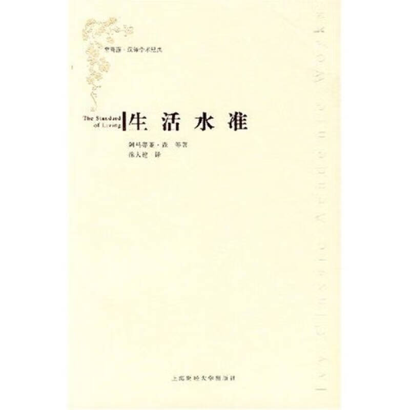 生活水准【正版书籍,畅读优品】