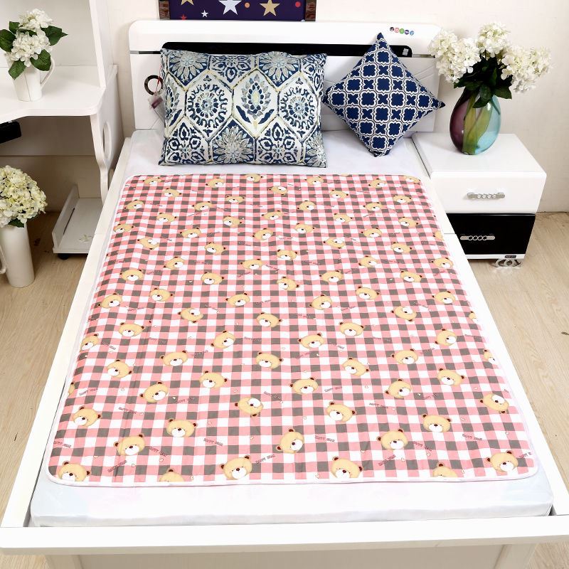方格【小熊】 50乘以70厘米的 一条装