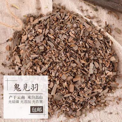 北京同仁堂云南中药材鬼箭羽卫矛鬼箭子鬼箭草狼du鬼见羽新货无硫包邮