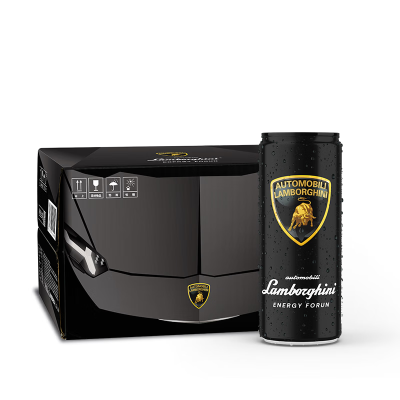 兰博基尼能量风味功能饮料维生素b6牛磺酸 新旧包装随机发  赠品尺码