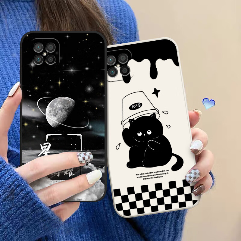 倍思力适用华为智选nzone s7pro+手机壳SP300情侣欧美保护套防摔动漫磨砂全包边潮男女新款ins风卡通软壳 古董白-满屏爱心【贈硅胶手绳】 华为智选NZoneS7Pro+