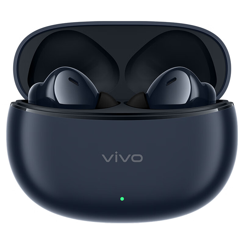 vivo TWS 3e真无线蓝牙耳机44h超长续航智能降噪游戏运动耳机1i 3i vivo TWS 3e-墨蓝 活动版