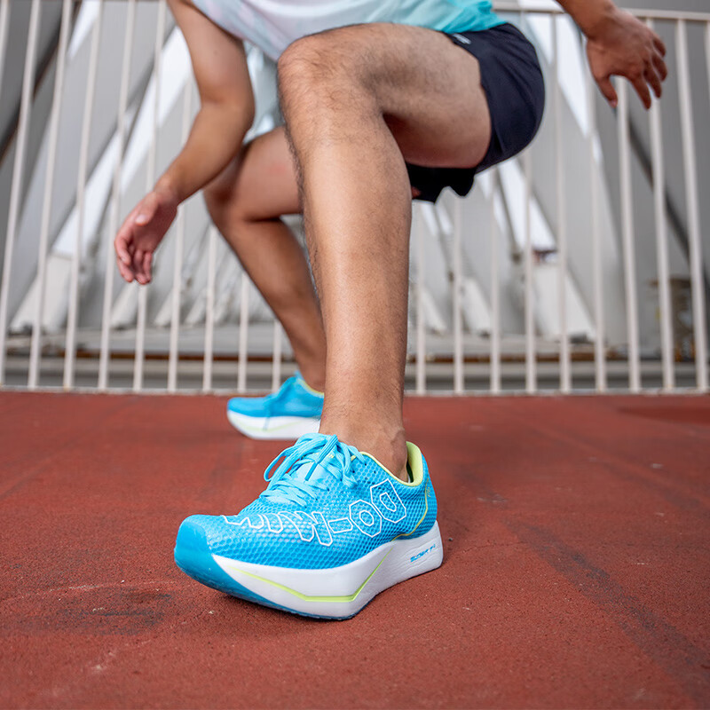 多威跑吧三代丨PB3.0跑步鞋专业马拉松跑鞋男女全掌碳板竞速运动鞋 蓝色/MT93288C 43