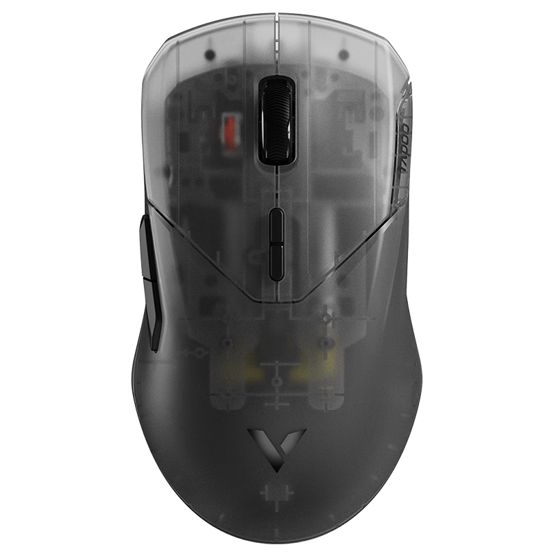 RAPOO 雷柏 好价，RAPOO 雷柏 VT9Air 2.4G双模无线鼠标 26000DPI 半透明黑色 到手只要177.26元