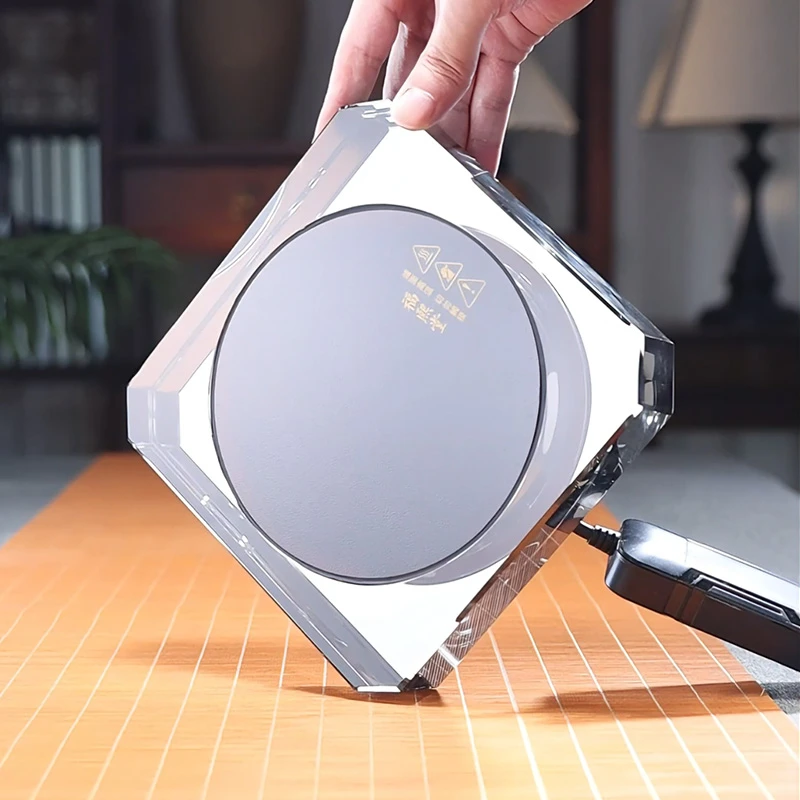 全度煮茶壶花茶壶套装英式泡茶壶茶具加厚耐热玻璃北欧风格轻奢养生壶 灰财鼠壶+玻璃电陶炉