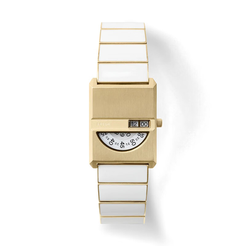 breda布雷达 情侣手表 pulse 半月形镂空气质高级感小众设计石英男女