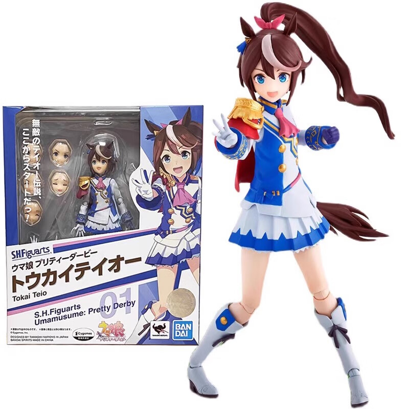 万代(bandai)shf 赛马娘 手办模型玩具 12cm shf 东海帝皇