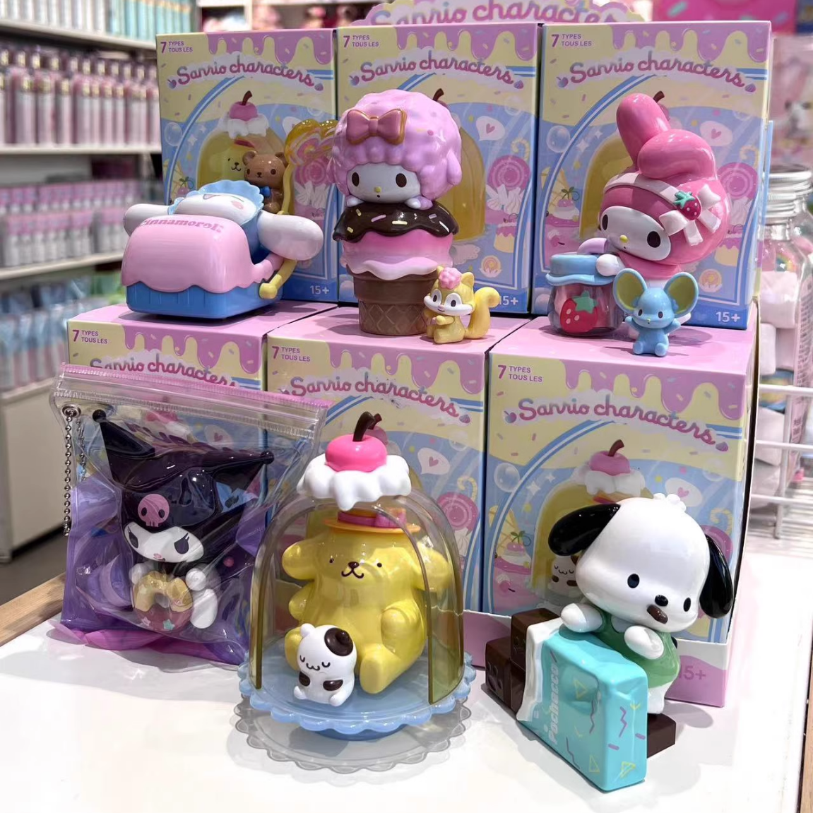 名创优品（MINISO）Sanrio characters三丽鸥缤纷食趣系列盲盒可爱玩具 端盒（6个不重复 概率隐藏）高性价比高么？