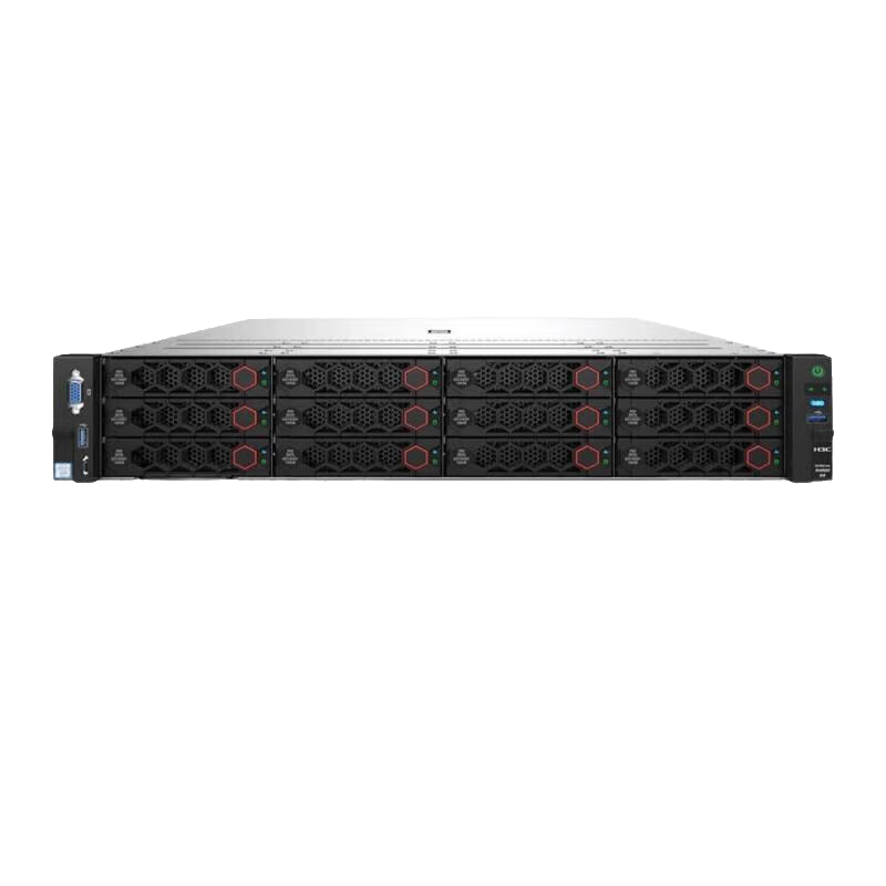 华三（H3C）【R4900 G5】双路2U【机架式服务器】主机 DeepSeek/OpenClaw 超融合虚拟化ERP数据库企业定制 R4900 G5 1颗4310 12核心2.1G 支持定制 联系客服