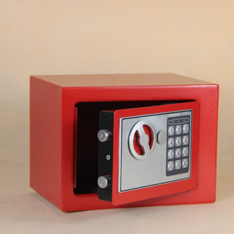 创京懿选儿童零钱保管箱密码盒收纳盒桌面带锁收纳铁盒小型迷你保险箱