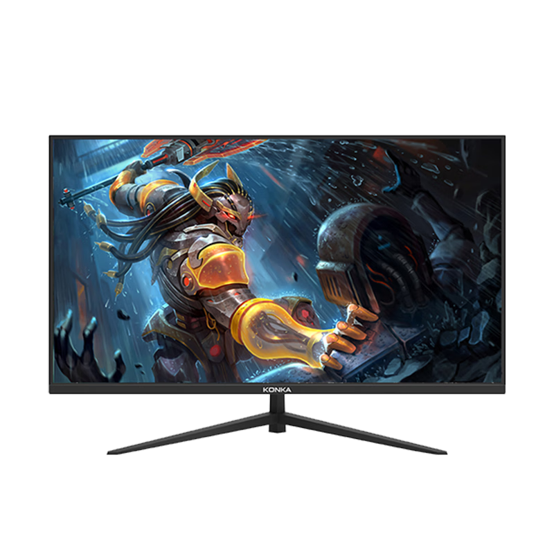 康佳（KONKA）31.5英寸 高清HDMI 微边框显示器 HDR 出厂校色 支持壁挂 家用办公游戏电脑屏幕 KM3219