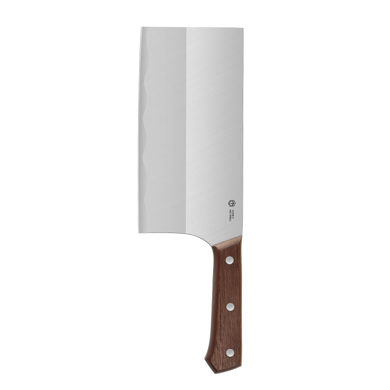 plus会员、国补:京东京造 9系菜刀 家用切片刀具锋利 进口花梨木柄 90Cr【顶格9铬】 62.81元