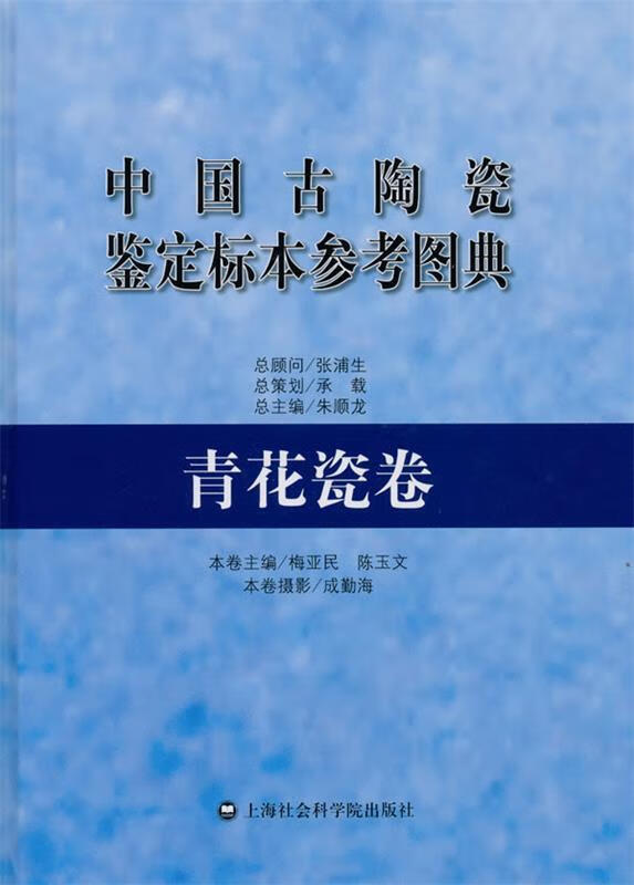 中国古陶瓷鉴定标本参考图典 青花瓷卷【稀缺图书,放心购买】