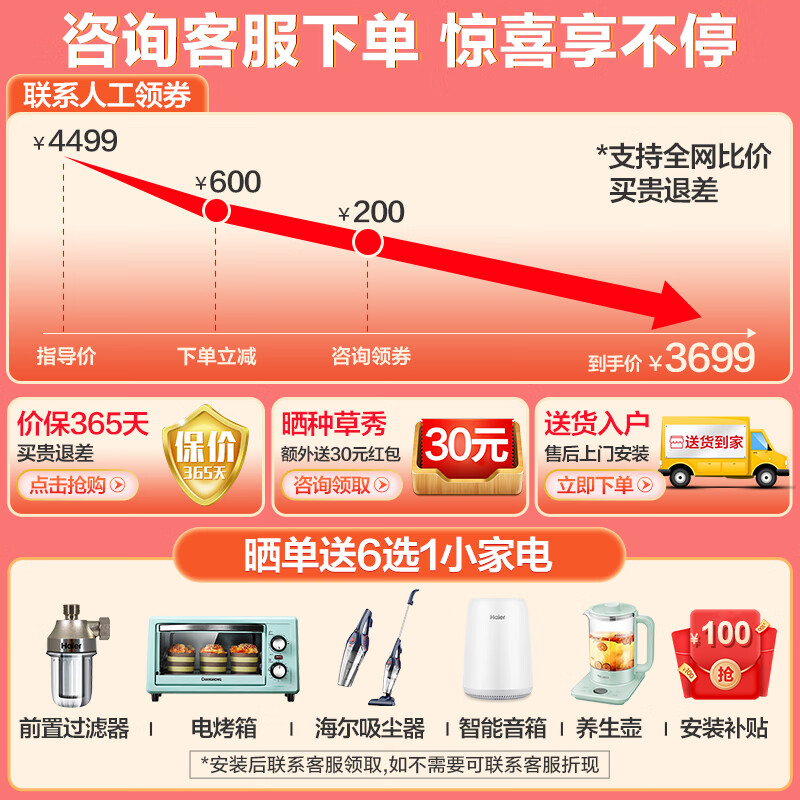 品牌:海尔型号:150L一体式空气能空气能热水器怎么样？体验后讲实情内幕？