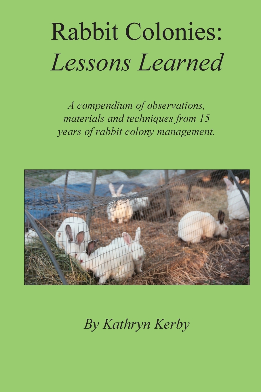 预售 按需印刷rabbit colonies lessons learned