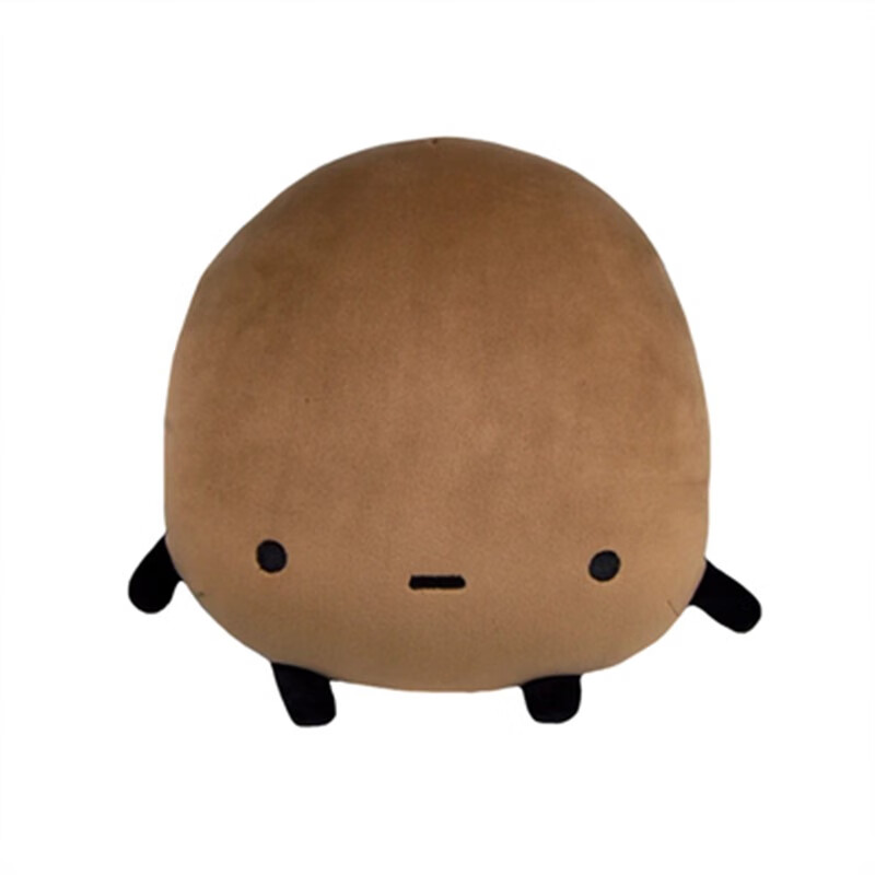 weifanjiabibig的杂货铺可爱软萌悲伤土豆表情包毛绒抱枕沙发靠垫小众