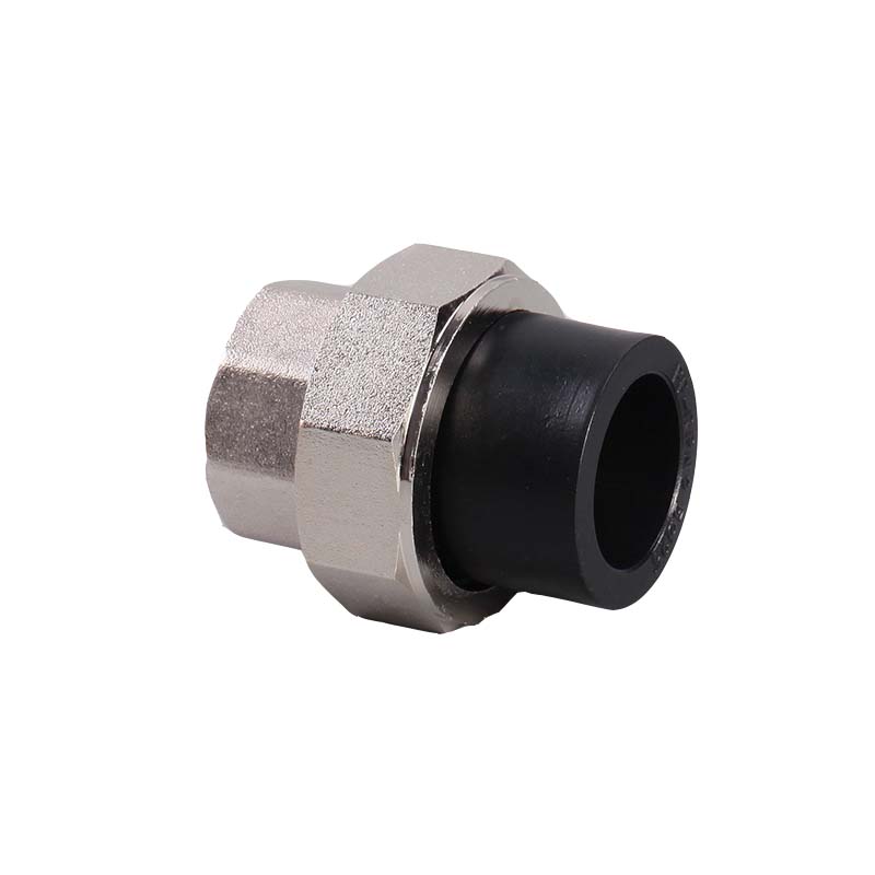 卓炫(zhuoxuan) pe铜内活接 pe管配件 pe内丝活接头 铜内丝活接50*11