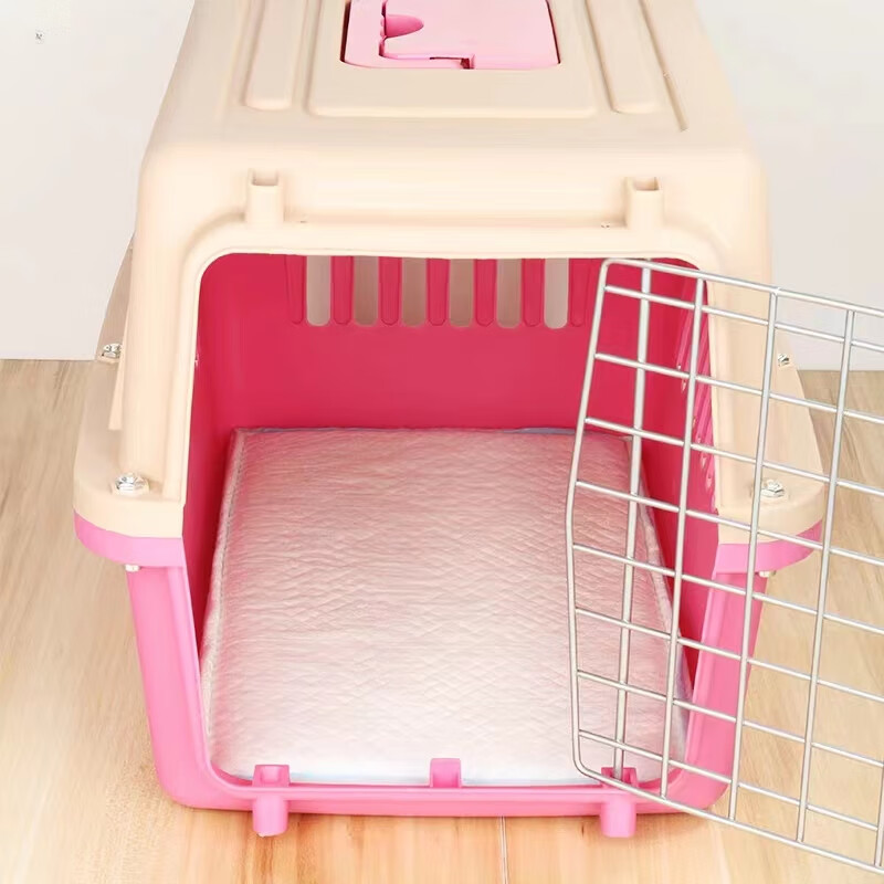 宠物航空箱外出隔尿垫带尿片一次性外出携带托运垫 十片尿垫 【长50宽28】适合58*37*37航空箱