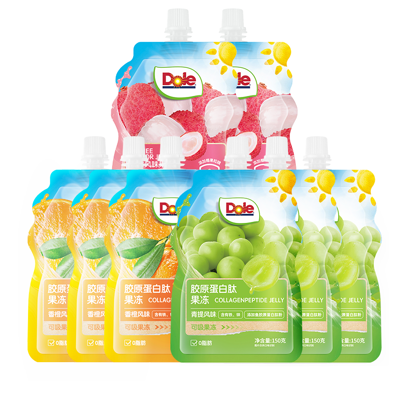 ���֣�Dole����ԭ�����Ļ�Ϲ��� 150g*8�� ����+��֦+��� 0֬�� ������ʳ 42Ԫ