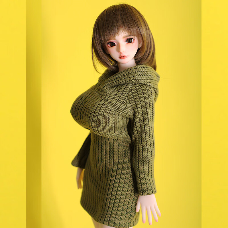 奇她娃娃黑守望先锋3分bjd60cm丰满硅胶人形娃娃mrl魔族 香波特 小号