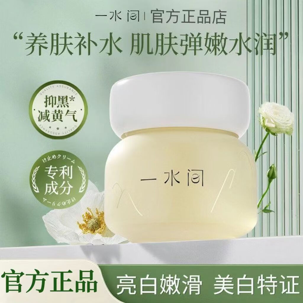 一水间面膜烟酰胺睡眠面膜免洗涂抹 雪肤韵烟酰胺睡眠面膜110g 一水间