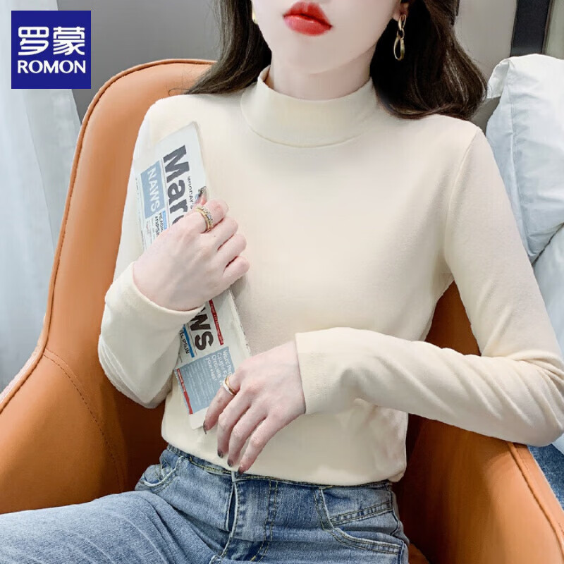 ���ɣ�ROMON�������t��Ů���＾2025�¿ɫ�����Ůʿ�����ڴ������ ��ɫ L74.88Ԫ