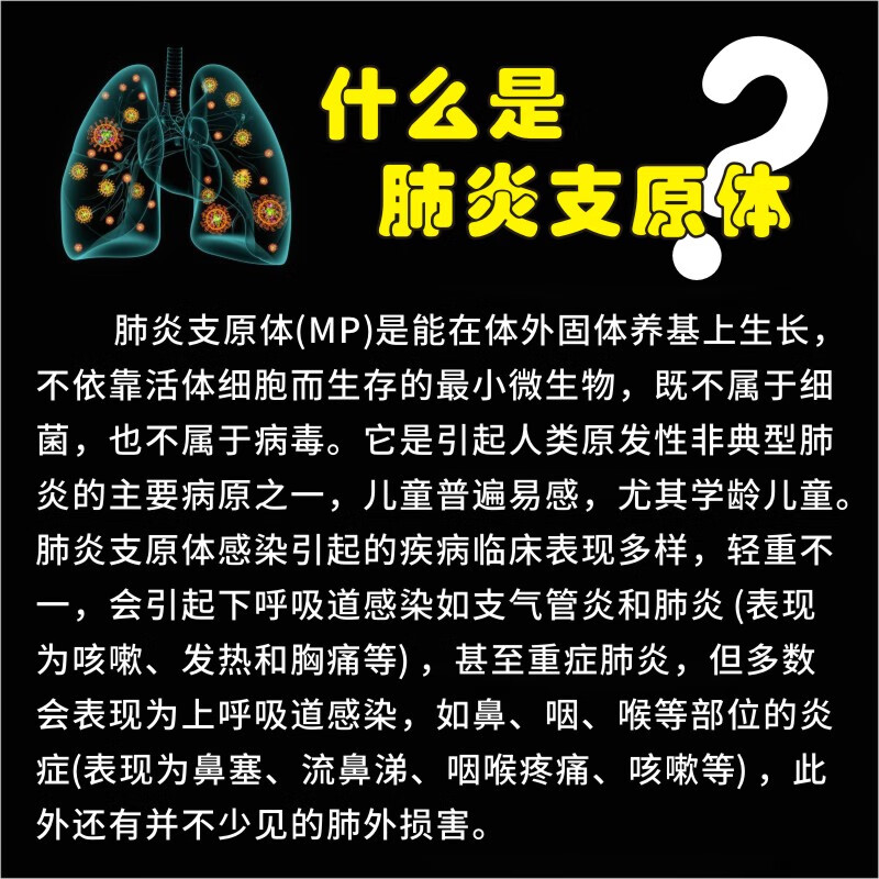【顺丰急速发】甲流/乙流/肺炎支原体/合胞/腺病毒/诺如病毒抗原检测试剂盒儿童老人呼吸道感染 【支原体2人份】【分盒散装】【无痛采血】