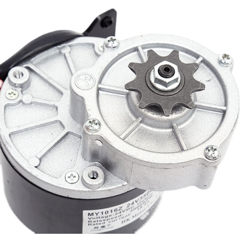 羚鹰电动车改装电机12v24v250w350w减速电机my1016z2尤奈特同款 12v