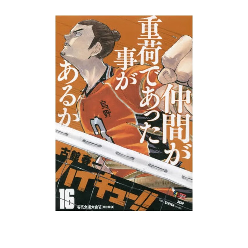 现货 排球少年 ハイキュー!! 16 remix版 春高全国大会Ⅵ【鴎台編①】 古舘春一 绿山墙日文原版 .