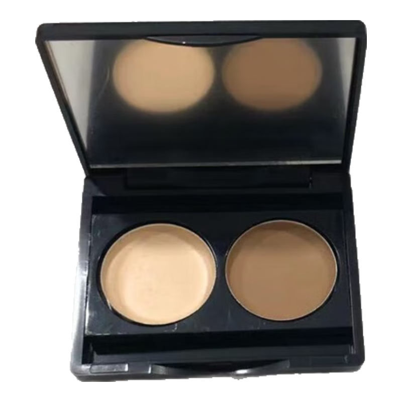 毛戈平(MAOGEPING)毛戈平高光膏小樣啞光粉膏遮淚溝法令紋黑眼圈遮瑕臉部提亮高光粉 毛高光膏+修容膏各 0.6g 送刷+海