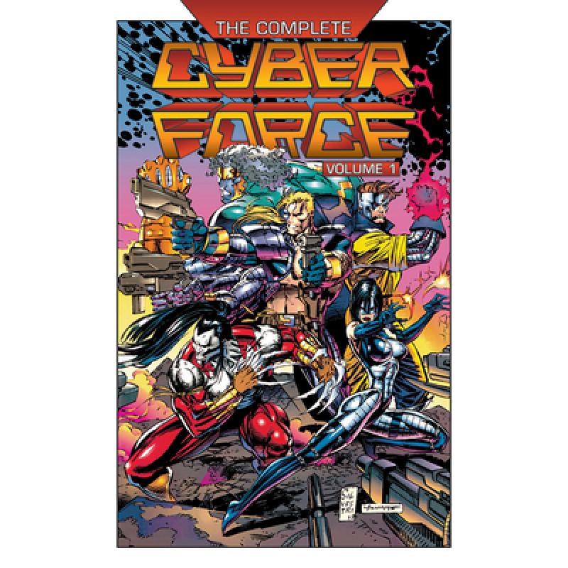 英文漫画【预订3周达】cyber force 30th anniversary complete