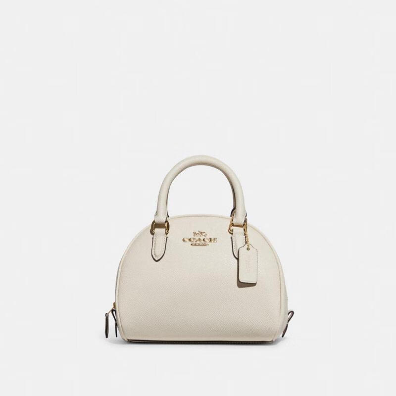 蔻驰(coach)女包sydney 23秋新款复古休闲单肩斜挎包女士贝壳包斜挎包