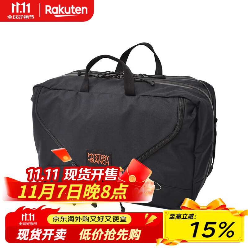 MYSTERY RANCH神秘农场 背包3路大容量斜挎包手提包27L 日本直邮 01. 黑色 -