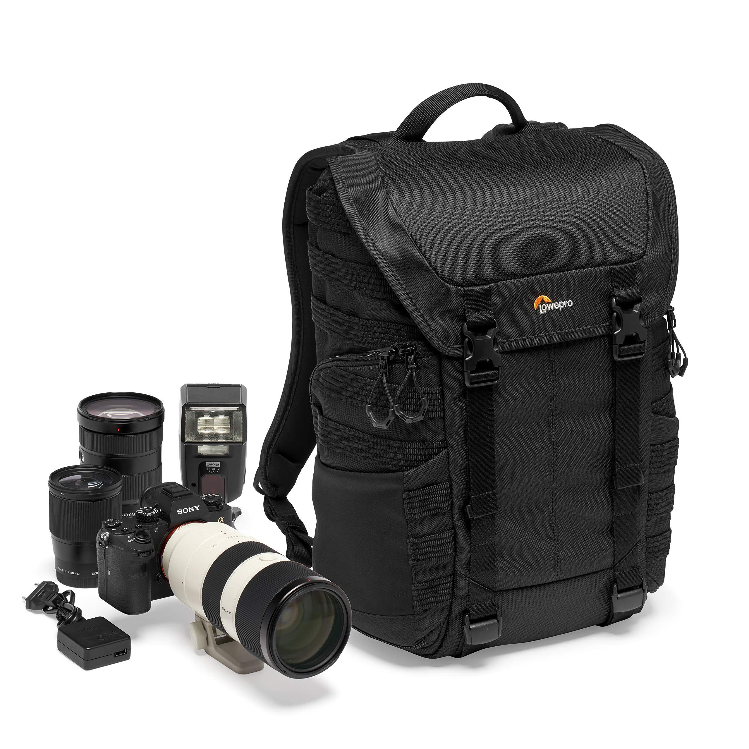 LOWEPRO 乐摄宝 ProTactic BP 300 AW II 背包 - 带 QuickShelf 分隔系统 - 相机齿轮可装个人物品