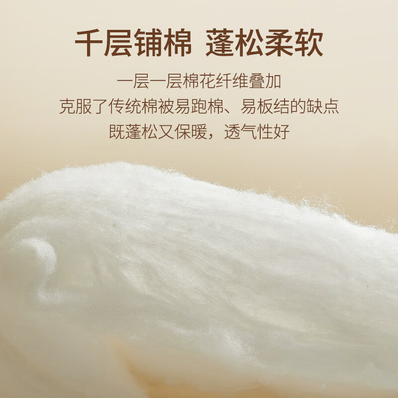 DAPUA类棉花秋冬被子棉被芯新疆纯棉花春秋被冬全棉长绒 冬被 1.5*2.0m