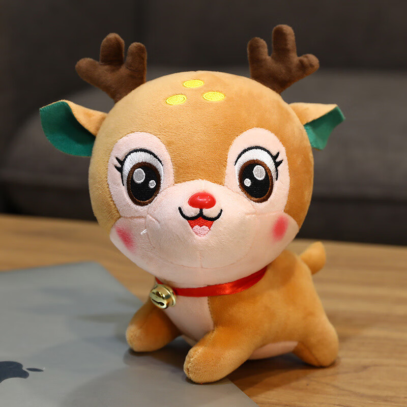 一鹿平安小鹿公仔玩偶摆件