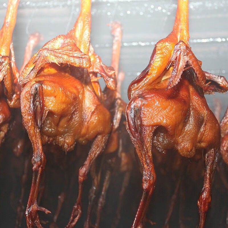 宝湘坊湖南特产烟熏整只腊鸡3斤左右湘西腊肉柴火熏烤传统工艺五香