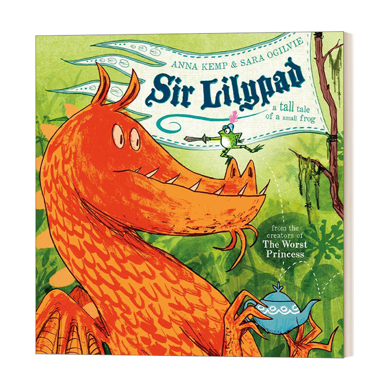 进口原版 sir lilypad 莉莉帕德爵士 一只小青蛙的传奇故事 冒险故事