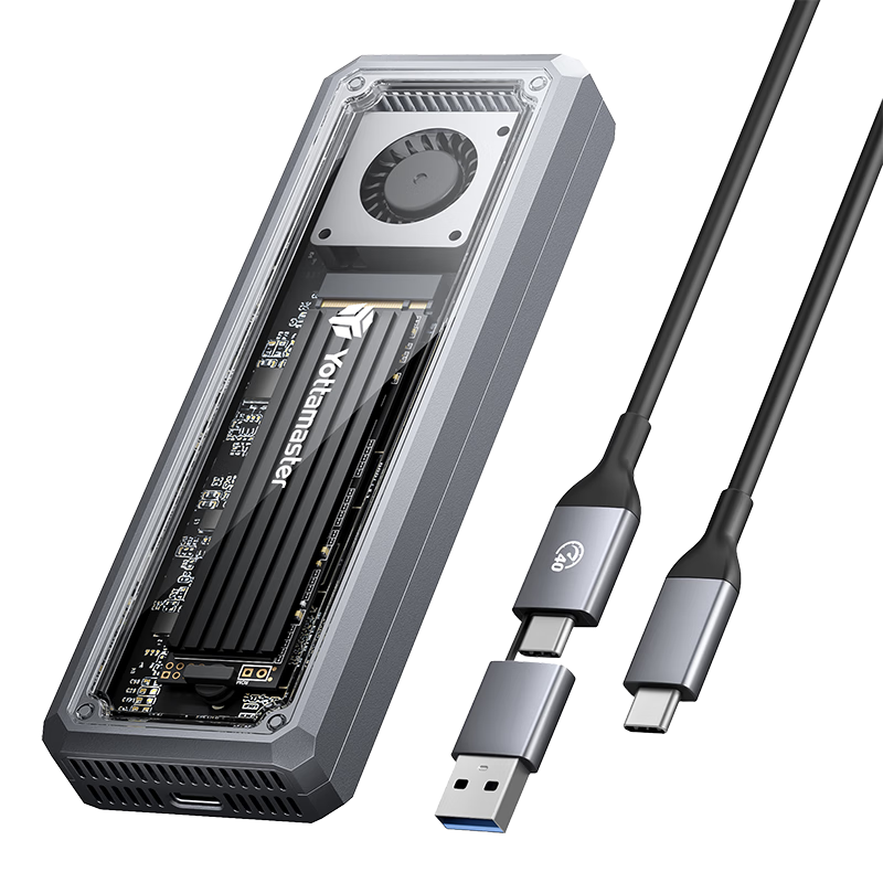 �ȴ��ʦ��Yottamaster����̬Ӳ�̺�USB4 40GbpsM.2Ӳ�̺� �����׵�4/3���õ��ԱʼǱ��ƶ�Ӳ�̺���