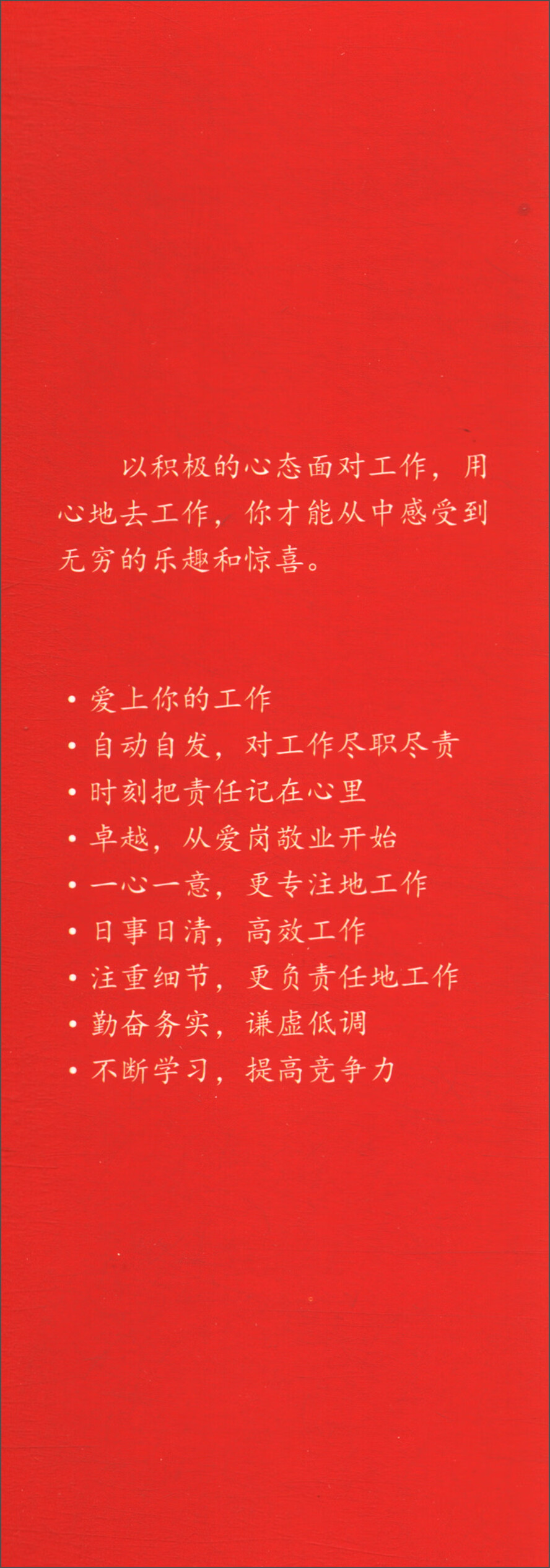用心去工作详情图