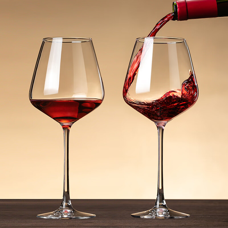 格娜斯（CRISTALGLASS）勃艮第红酒杯套装 家用大号水晶玻璃葡萄酒高脚杯酒具460ml两只怎么看?