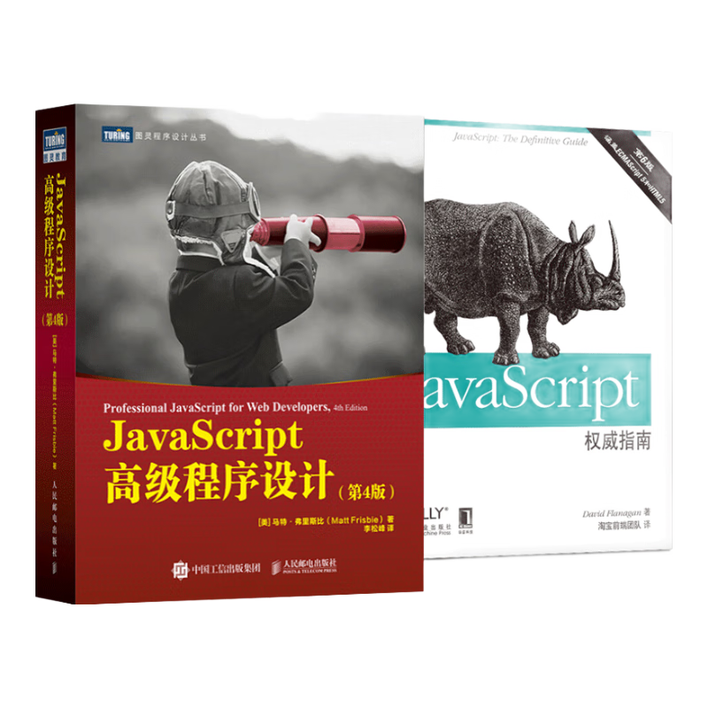 JavaScript权威指南(第6版)+JavaScript高级程序设计 第4版（共2册）