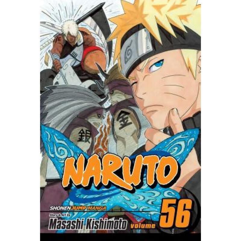 英文漫画【预订3周达】漫画 火影忍者 56 naruto, vol 56 英文原版